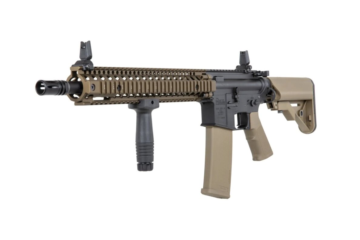 Specna Arms Daniel Defense® MK18 SA-P26 Prime™ Aster II ETU airsoft carbine with Chaos Bronze brushless motor 14
