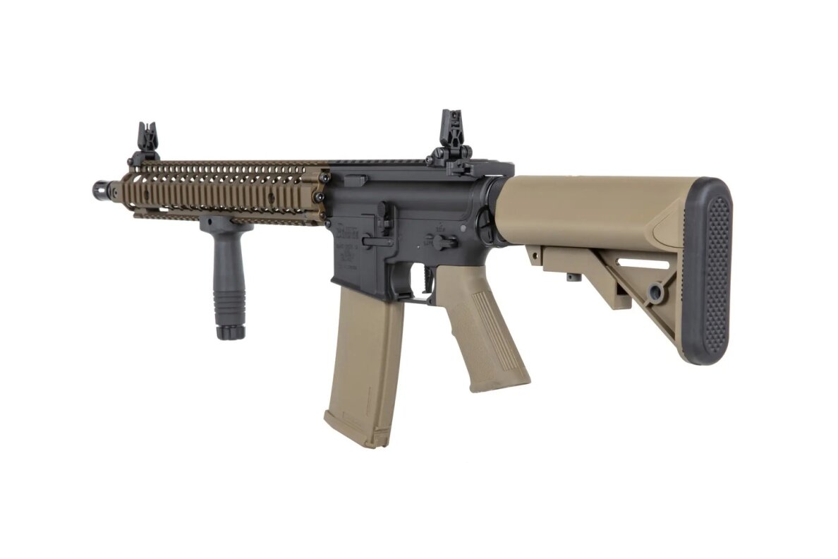 Specna Arms Daniel Defense® MK18 SA-P26 Prime™ Aster II ETU airsoft carbine with Chaos Bronze brushless motor 8