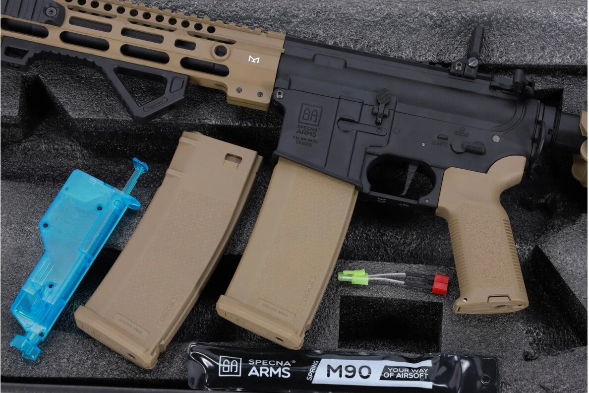Specna Arms SA-E20 EDGE™ HAL 2 ETU Gen. 2 Half-Tan airsoft Carbine 10