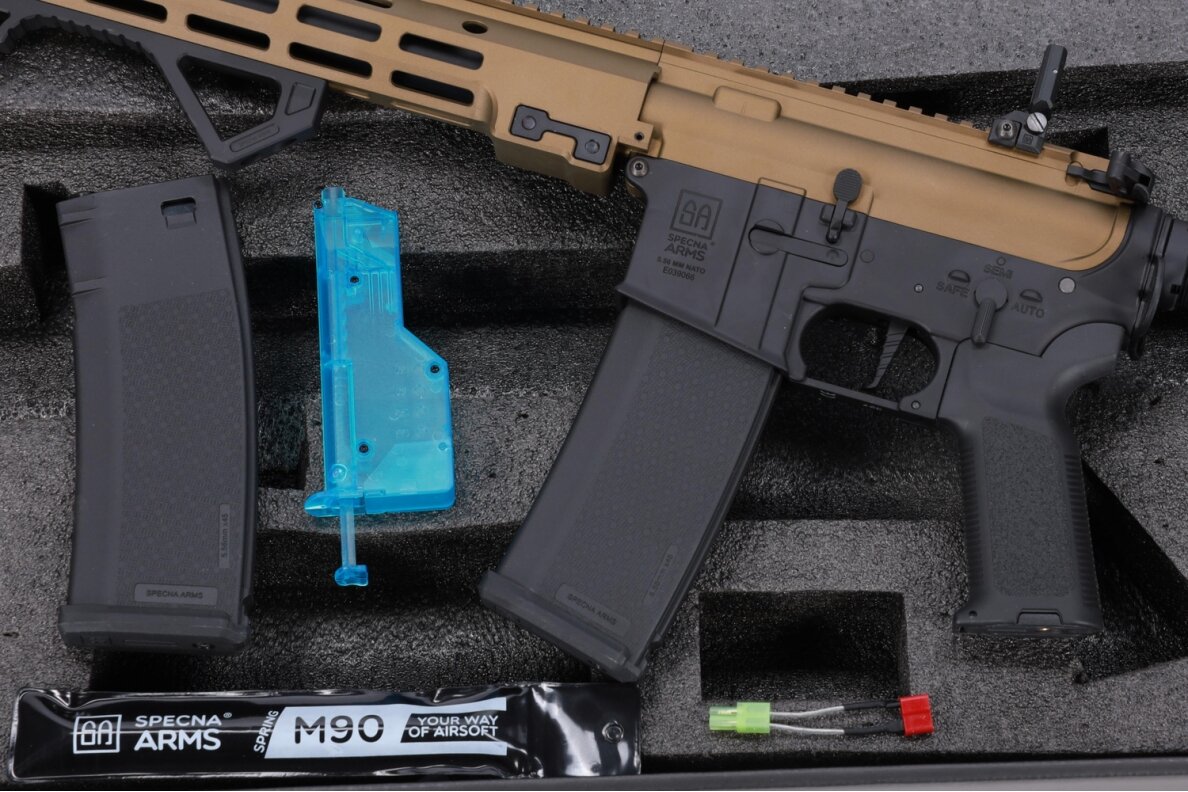 Specna Arms SA-E22 EDGE™ HAL 2 ETU Gen. 2 Chaos Bronze airsoft Carbine 10 Specna Arms SA-E22 EDGE™ HAL 2 ETU Gen. 2 Chaos Bronze airsoft Carbine 10