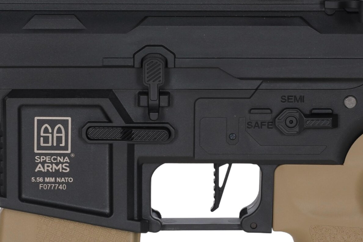 Specna Arms SA-F03 FLEX™ Gen.2 BLDC™ HAL ETU™ Half-Tan airsoft Carbine 15 Specna Arms SA-F03 FLEX™ Gen.2 BLDC™ HAL ETU™ Half-Tan airsoft Carbine 15