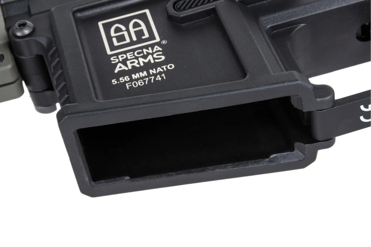 Specna Arms SA-F04-RL FLEX™ Gen.2 BLDC™ HAL ETU™ Light Ops Stock/New Receiver Olive airsoft Carbine 11 Specna Arms SA-F04-RL FLEX™ Gen.2 BLDC™ HAL ETU™ Light Ops Stock/New Receiver Olive airsoft Carbine 11