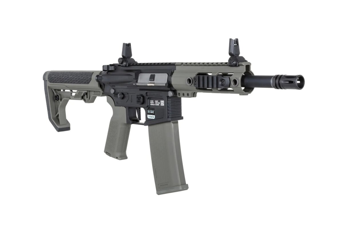 Specna Arms SA-F04-RL FLEX™ Gen.2 BLDC™ HAL ETU™ Light Ops Stock/New Receiver Olive airsoft Carbine 14 Specna Arms SA-F04-RL FLEX™ Gen.2 BLDC™ HAL ETU™ Light Ops Stock/New Receiver Olive airsoft Carbine 14
