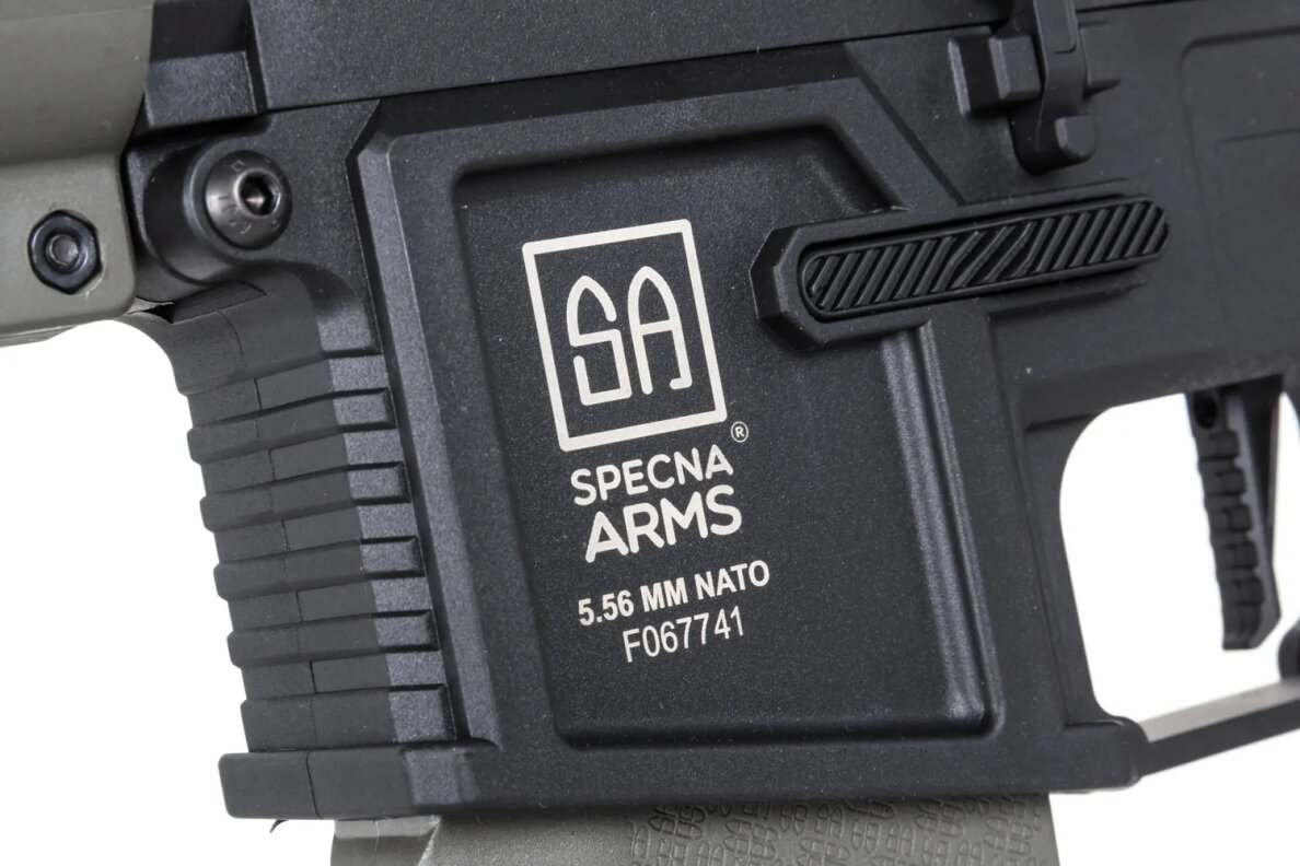 Specna Arms SA-F04-RL FLEX™ Gen.2 BLDC™ HAL ETU™ Light Ops Stock/New Receiver Olive airsoft Carbine 16 Specna Arms SA-F04-RL FLEX™ Gen.2 BLDC™ HAL ETU™ Light Ops Stock/New Receiver Olive airsoft Carbine 16