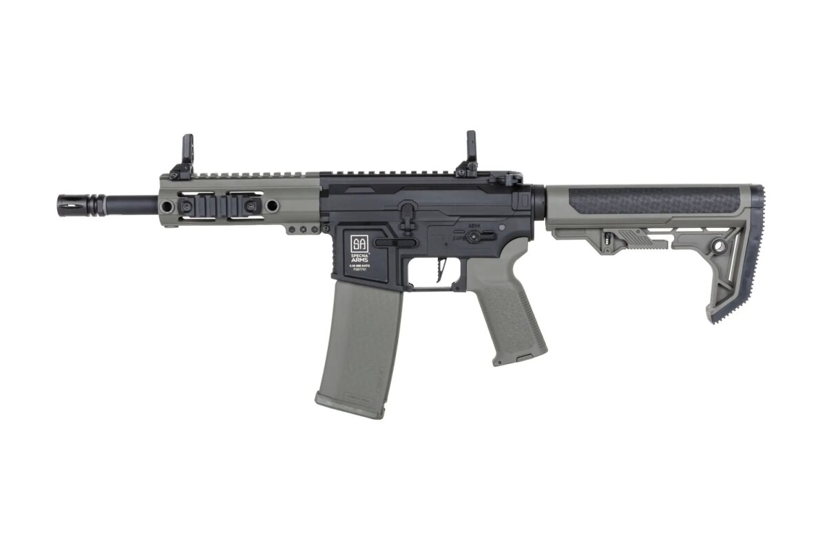 Specna Arms SA-F04-RL FLEX™ Gen.2 BLDC™ HAL ETU™ Light Ops Stock/New Receiver Olive airsoft Carbine Specna Arms SA-F04-RL FLEX™ Gen.2 BLDC™ HAL ETU™ Light Ops Stock/New Receiver Olive airsoft Carbine