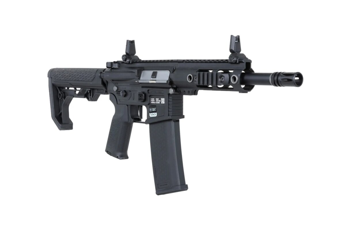 Specna Arms SA-F04-RL FLEX™ Light Ops Stock/ New Receiver HAL ETU™ Gen. 2 airsoft Carbine Black 17