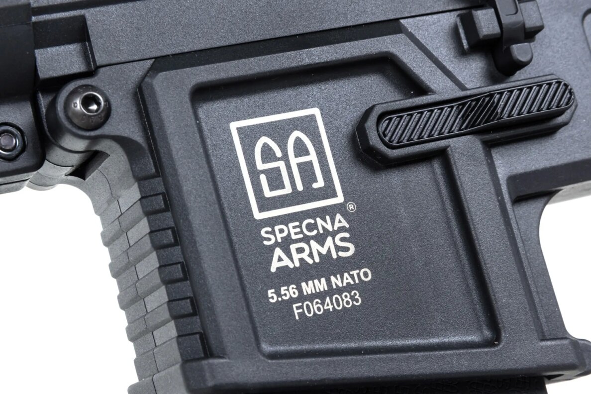 Specna Arms SA-F04-RL FLEX™ Light Ops Stock/ New Receiver HAL ETU™ Gen. 2 airsoft Carbine Black 7