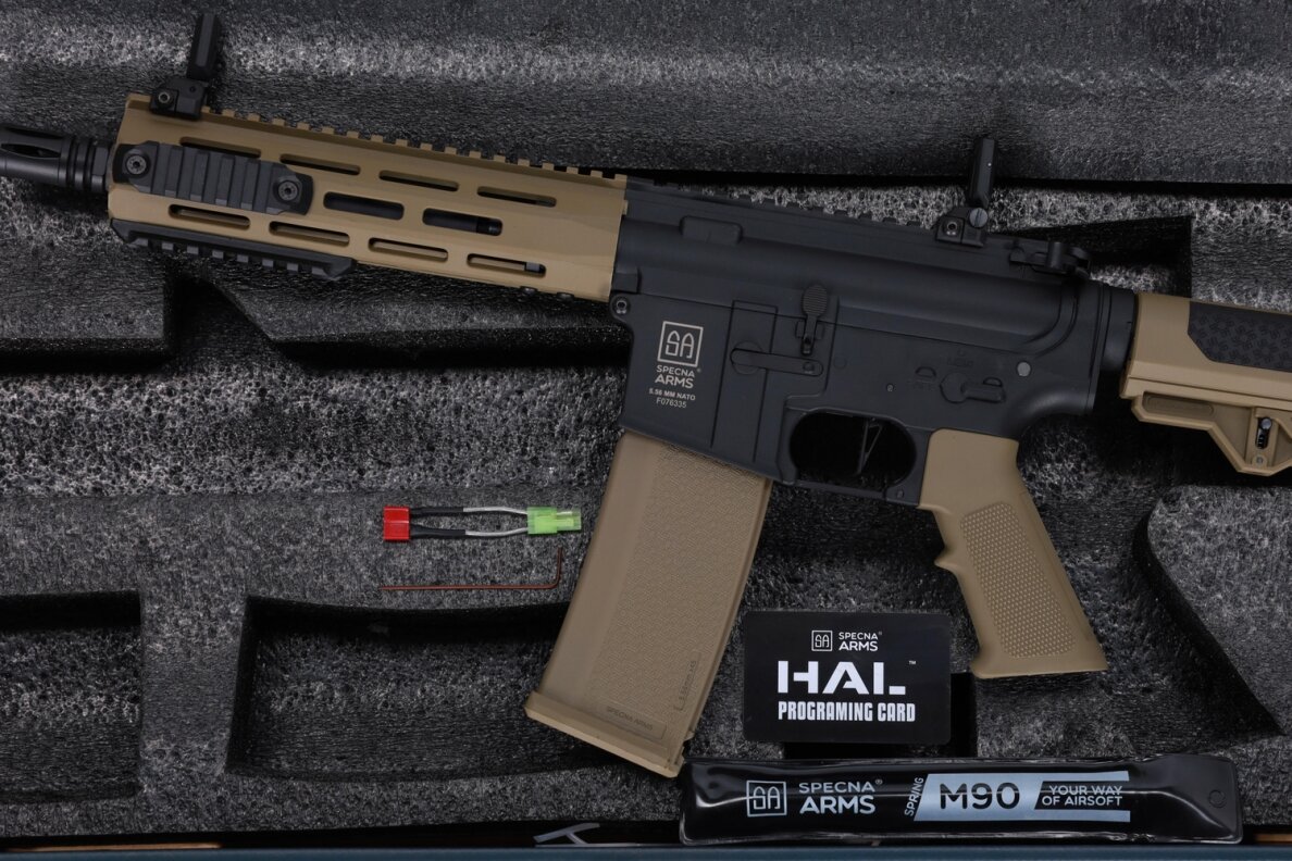 Specna Arms SA-F14 FLEX™ Gen.2 HAL ETU™ Half-Tan airsoft Carbine 11