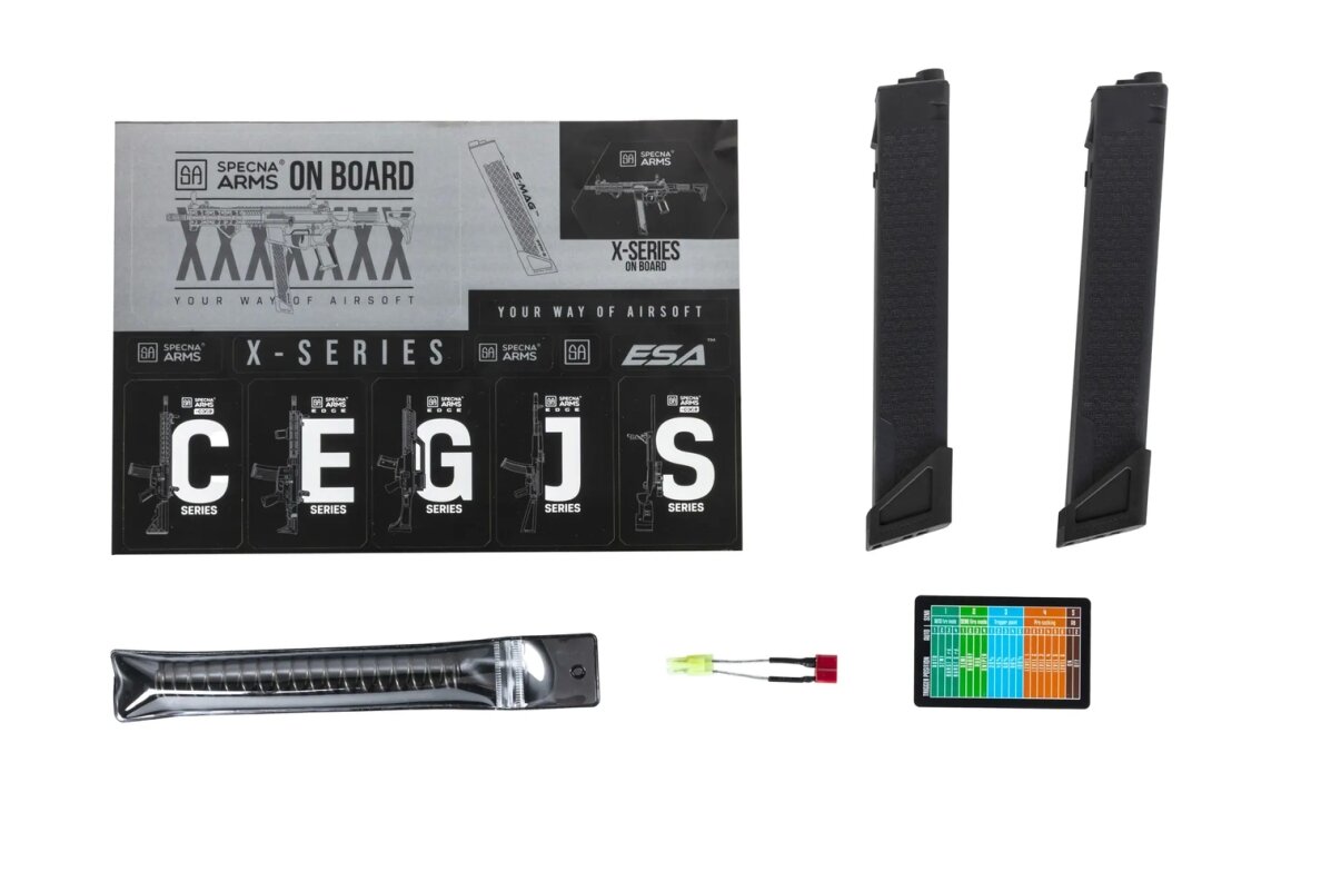 Specna Arms SA-FX01 FLEX™ Gen.2 BLDC™ HAL ETU airsoft Carbine Black 9 Specna Arms SA-FX01 FLEX™ Gen.2 BLDC™ HAL ETU airsoft Carbine Black 9
