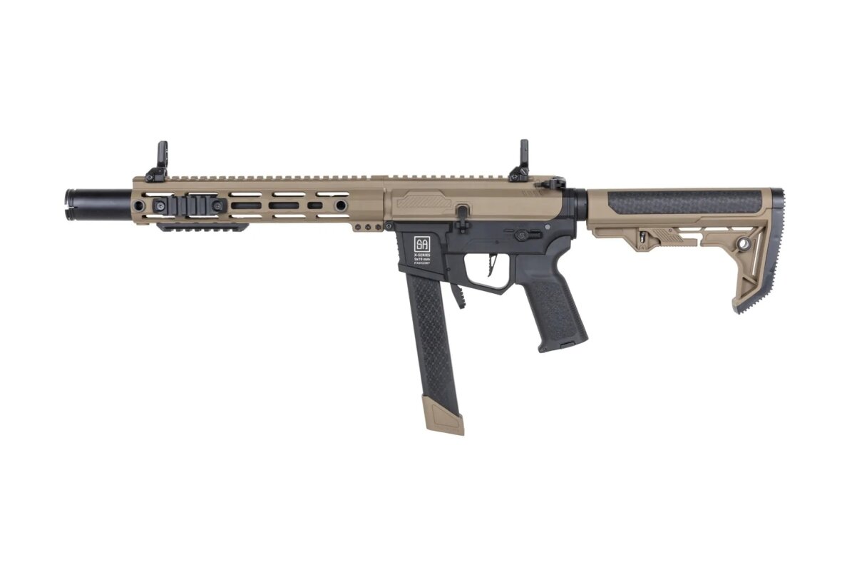 Specna Arms SA-FX02 FLEX™ Gen.2 BLDC™ HAL ETU Half-Tan airsoft Carbine Specna Arms SA-FX02 FLEX™ Gen.2 BLDC™ HAL ETU Half-Tan airsoft Carbine