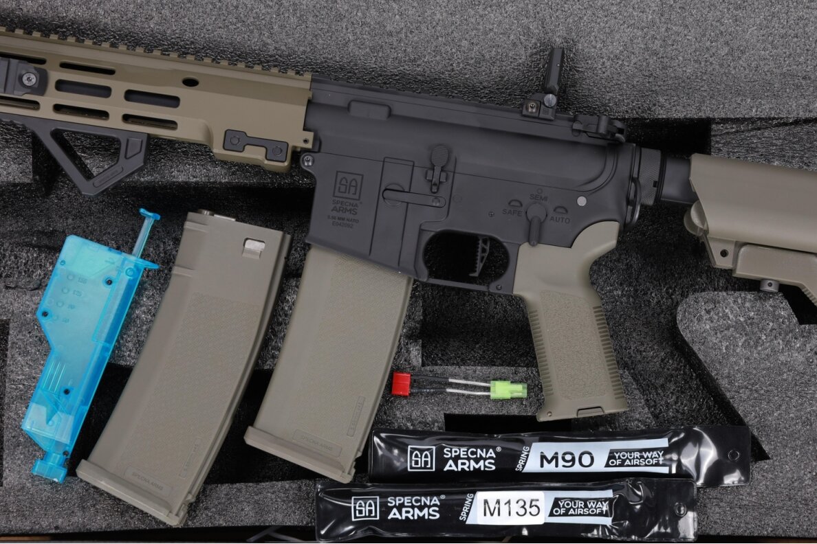 Specna Arms SA-P23 Prime™ Aster II ETU BLDC™ airsoft Carbine Olive 2