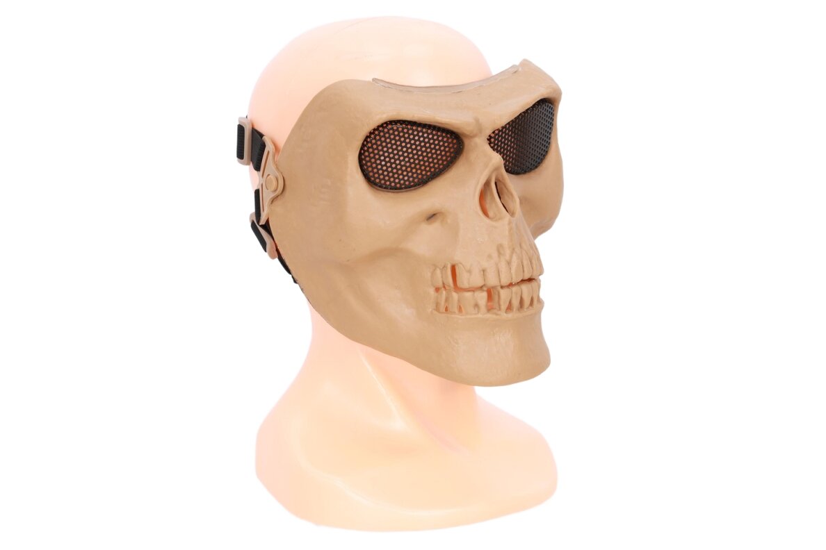 Specna Arms Skull-style mask – Tan 6 Specna Arms Skull-style mask – Tan 6