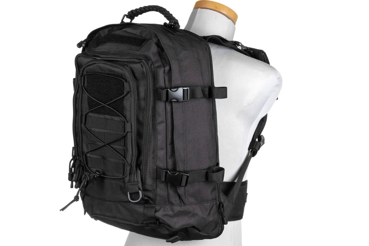Specna Arms Tactical 30L Backpack Black 1 Specna Arms Tactical 30L Backpack Black 1