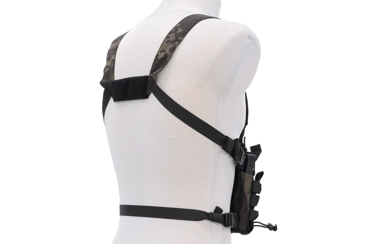 Specna Arms Tactical Adaptive Chest Rig Vest MC Black 5