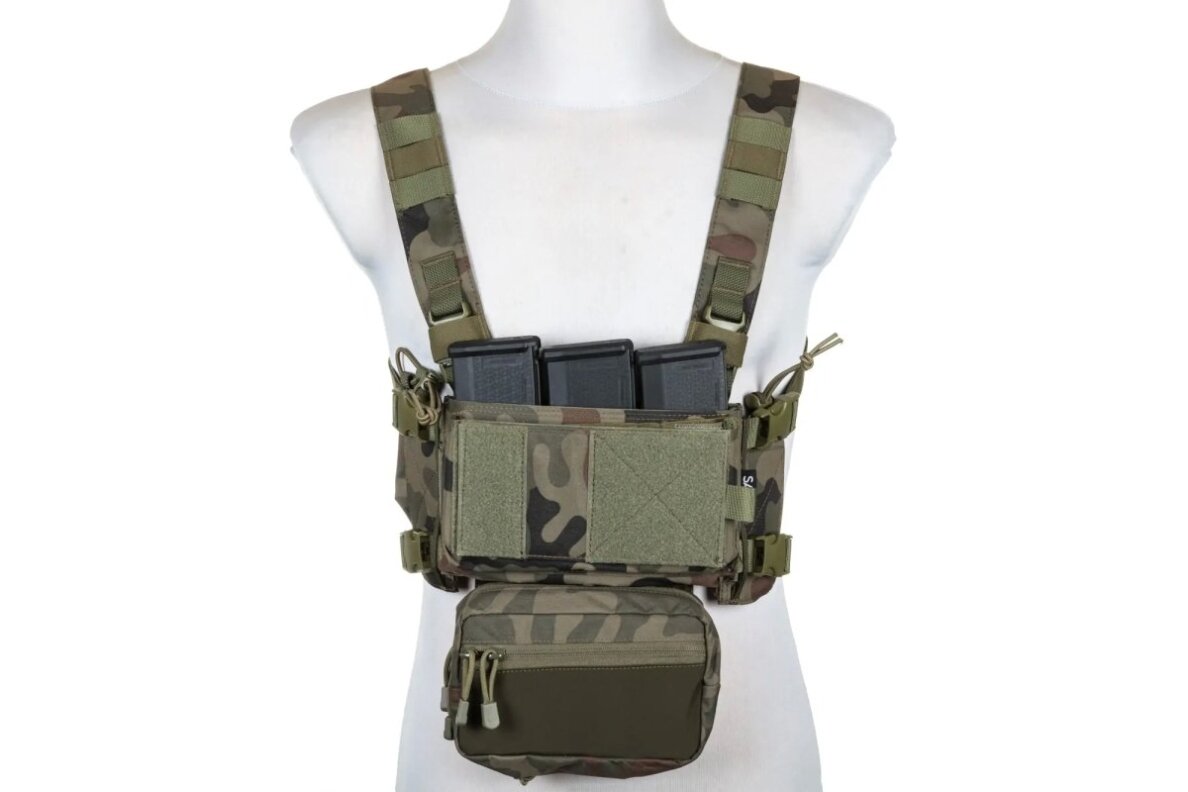 Specna Arms Tactical Adaptive Chest Rig Vest V2 Pattern 93 Forest Panther 1