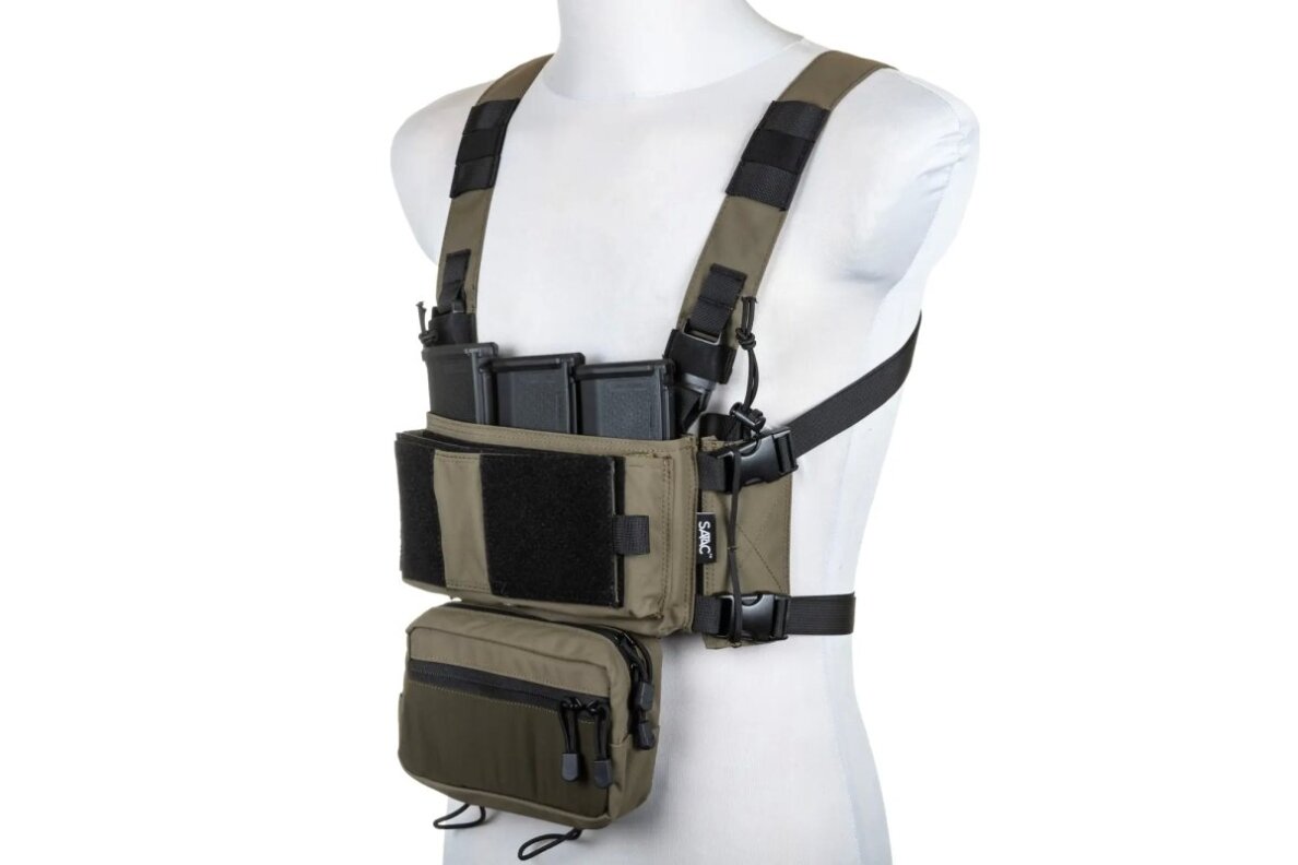 Specna Arms Tactical Adaptive V2 Ranger Green Chest Rig Vest 2 Specna Arms Tactical Adaptive V2 Ranger Green Chest Rig Vest 2
