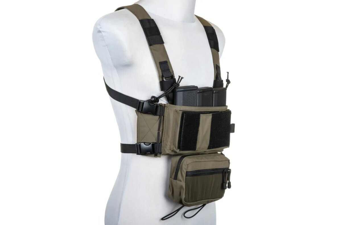 Specna Arms Tactical Adaptive V2 Ranger Green Chest Rig Vest Specna Arms Tactical Adaptive V2 Ranger Green Chest Rig Vest