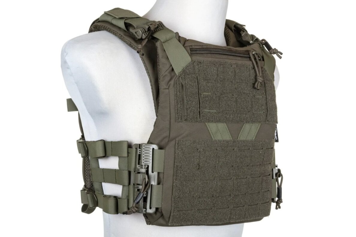 Specna Arms Tactical QR IV Plate Carrier Vest Olive 1 Specna Arms Tactical QR IV Plate Carrier Vest Olive 1