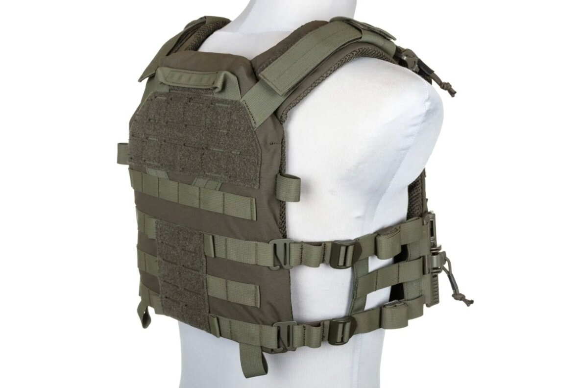 Specna Arms Tactical QR IV Plate Carrier Vest Olive 2 Specna Arms Tactical QR IV Plate Carrier Vest Olive 2