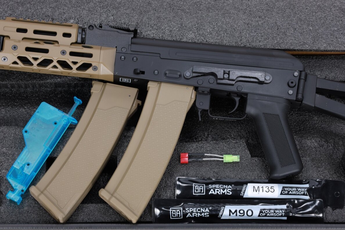 Specna Arms x KPYK SA-PJ12 PRIME™ Aster ETU BLDC™ Half-Tan airsoft Carbine 13