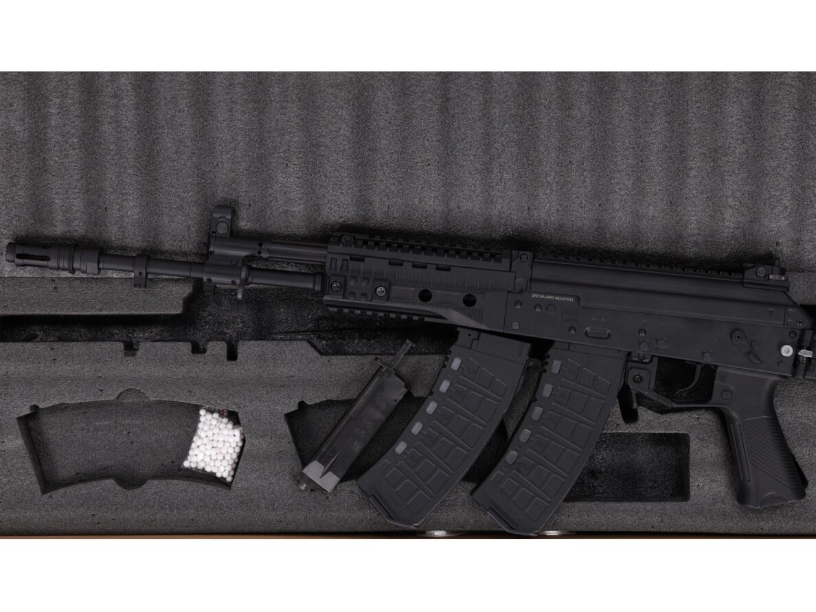 Specna Arms AK SA-J22 FLEX AEG Assault Rifle - Black 13