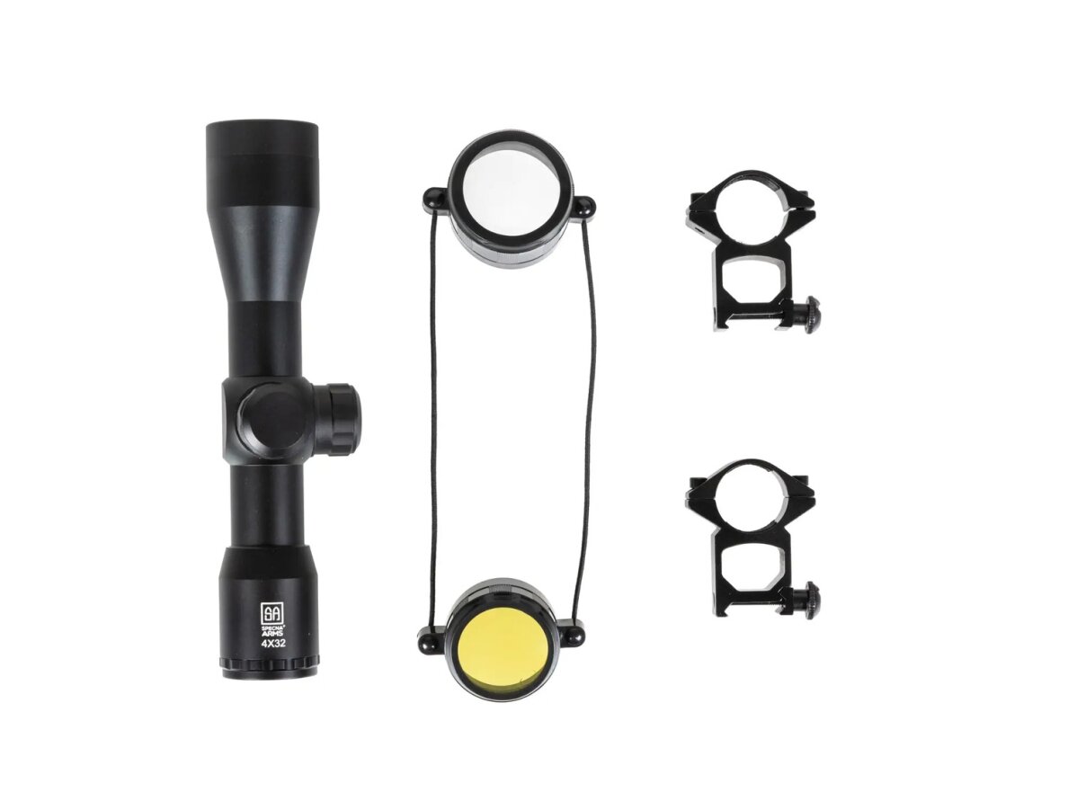 Specna Arms CORE™ 4X32 riflescope Black 2 Specna Arms CORE™ 4X32 riflescope Black 2
