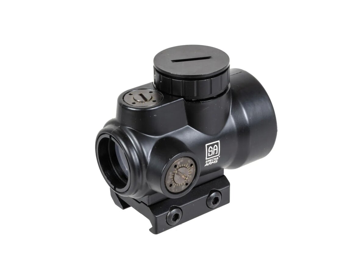 Specna Arms CORE™ Focus high QD/low mount red dot sight Black