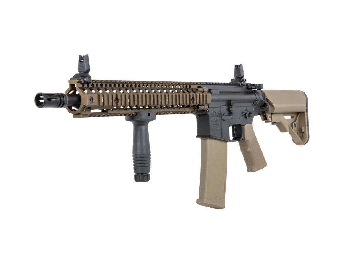 Specna Arms Daniel Defense® MK18 SA-P26 Prime™ Aster II ETU airsoft carbine with Chaos Bronze brushless motor 14