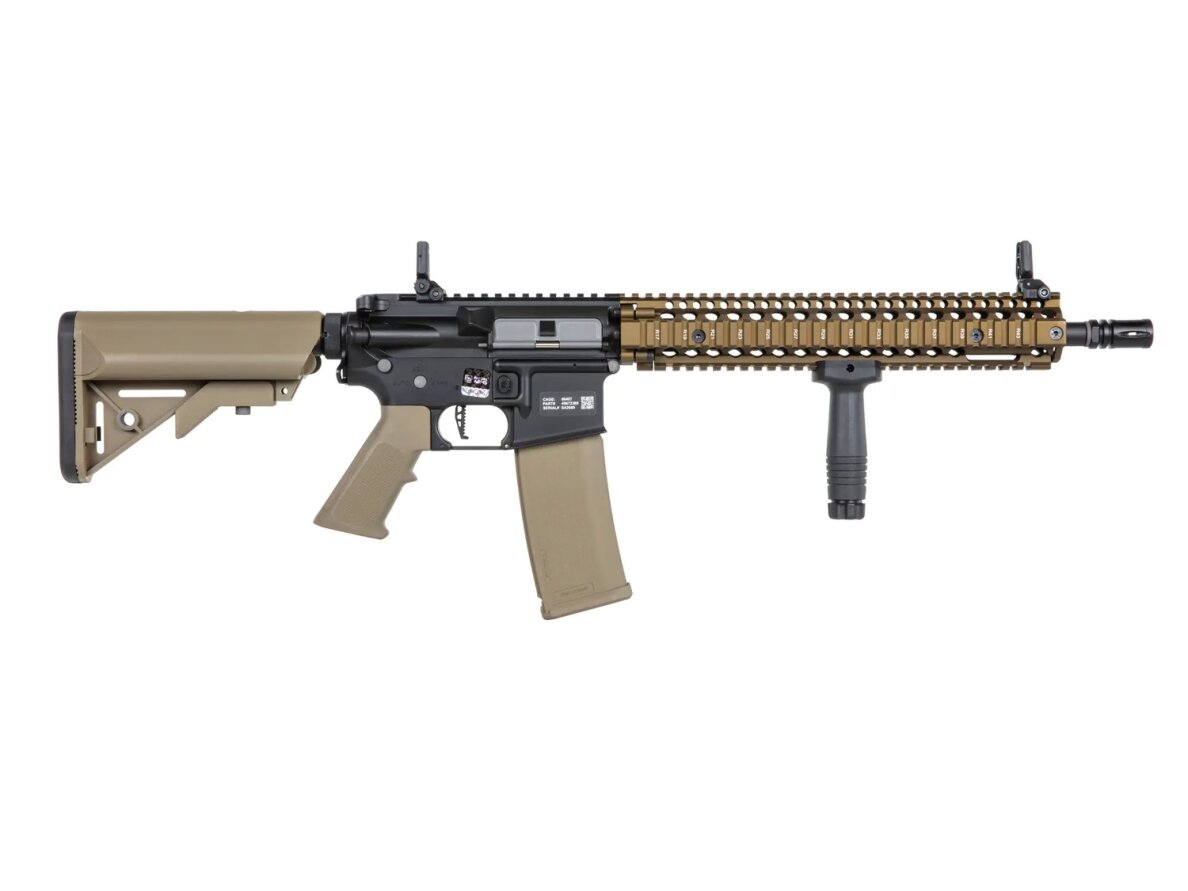 Specna Arms Daniel Defense® MK18 SA-P26 Prime™ Aster II ETU airsoft carbine with Chaos Bronze brushless motor 7