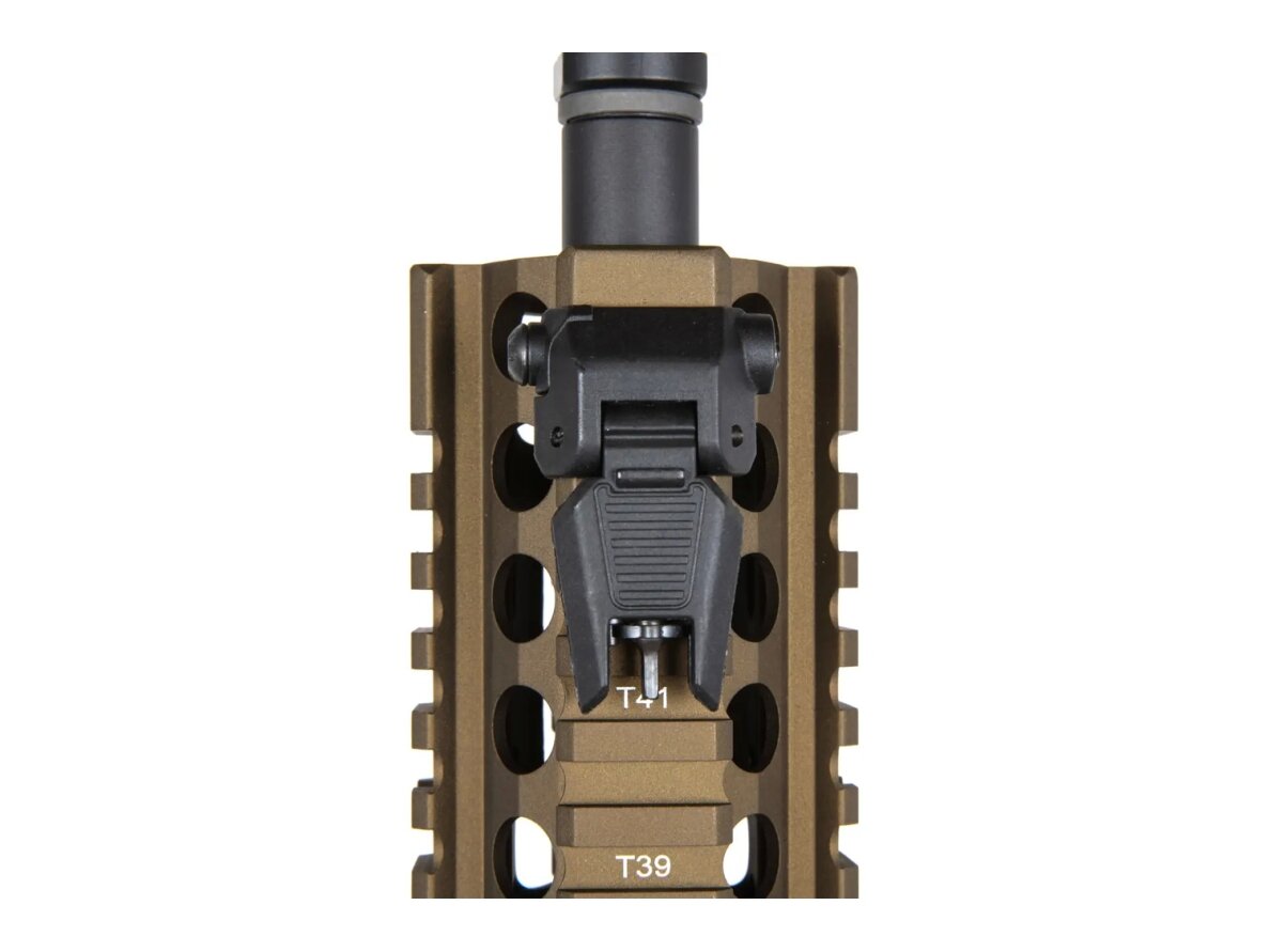 Specna Arms Daniel Defense® MK18 SA-P26 Prime™ Aster II ETU airsoft carbine with Chaos Bronze brushless motor 10