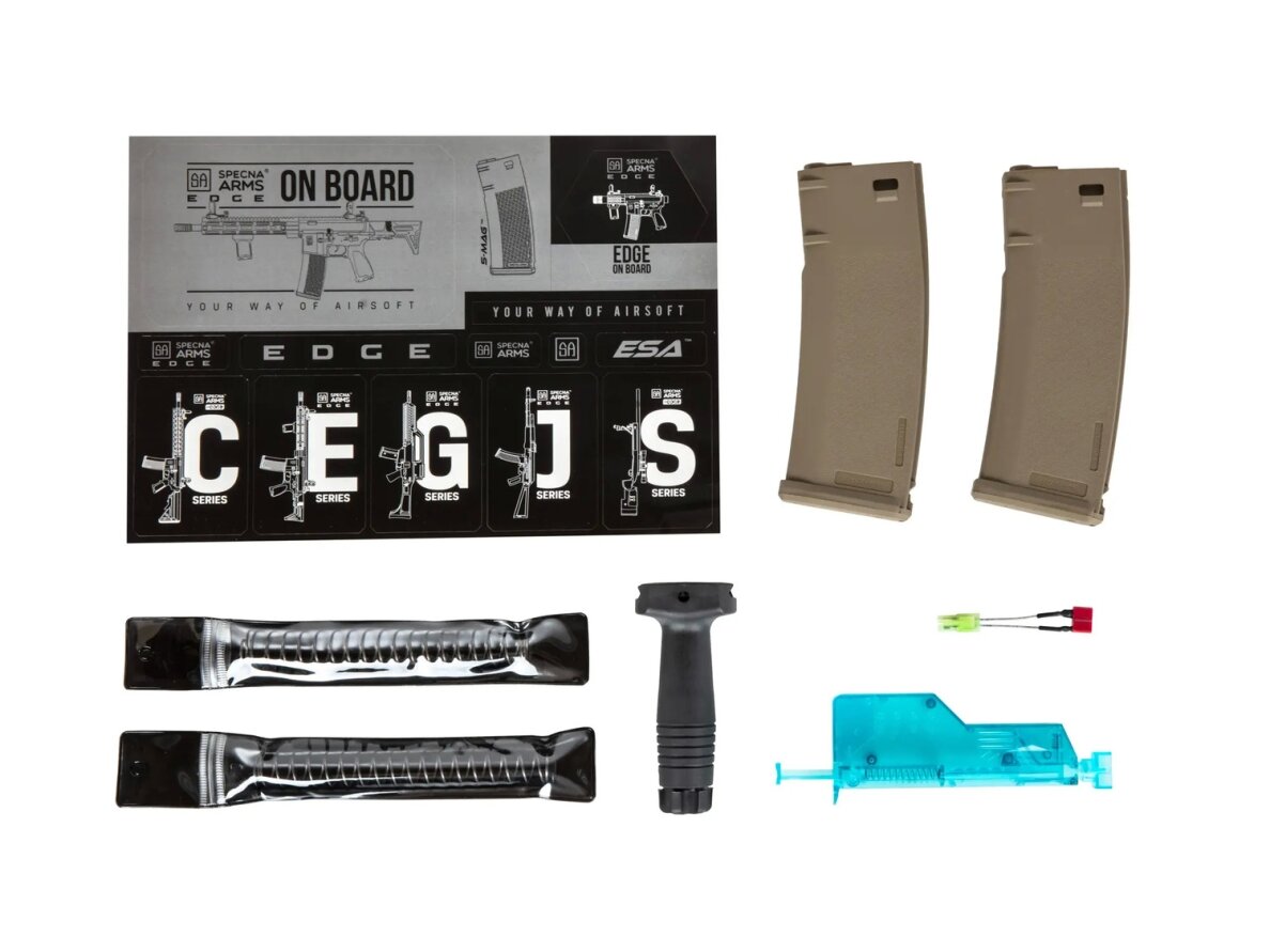 Specna Arms Daniel Defense® MK18 SA-P26 Prime™ Aster II ETU airsoft carbine with Chaos Bronze brushless motor 1