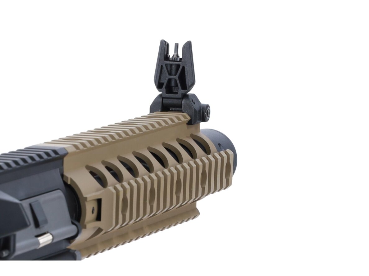 Specna Arms RRA SA-E05 EDGE™ HAL 2 ETU Light Ops Stock Gen. 2 Half-Tan airsoft Carbine 16 Specna Arms RRA SA-E05 EDGE™ HAL 2 ETU Light Ops Stock Gen. 2 Half-Tan airsoft Carbine 16