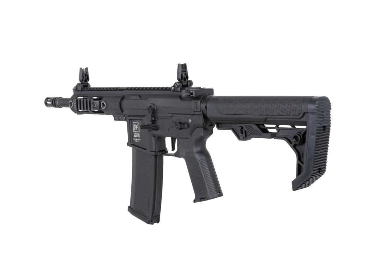 Specna Arms SA-F04-RL FLEX™ Gen.2 BLDC™ HAL ETU™ Light Ops Stock/New Receiver airsoft Carbine Black 15