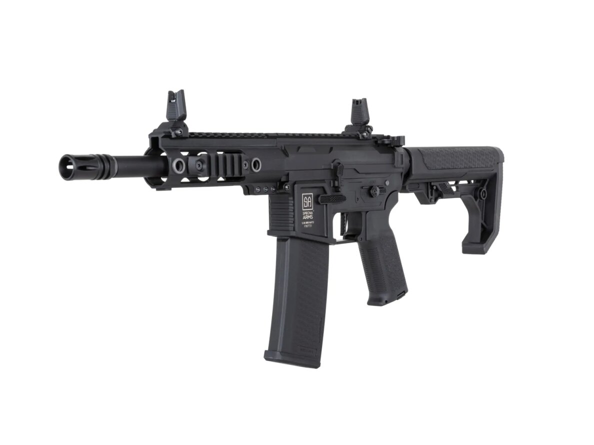 Specna Arms SA-F04-RL FLEX™ Gen.2 BLDC™ HAL ETU™ Light Ops Stock/New Receiver airsoft Carbine Black 18