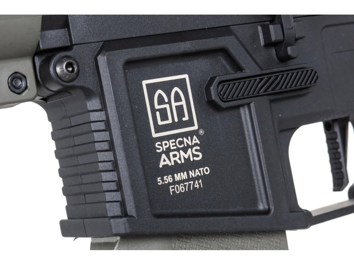 Specna Arms SA-F04-RL FLEX™ Gen.2 BLDC™ HAL ETU™ Light Ops Stock/New Receiver Olive airsoft Carbine 16
