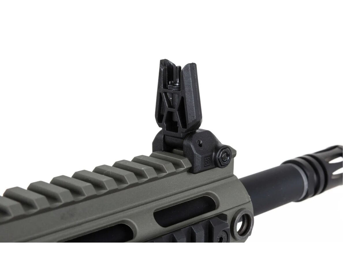 Specna Arms SA-F04-RL FLEX™ Gen.2 BLDC™ HAL ETU™ Light Ops Stock/New Receiver Olive airsoft Carbine 5
