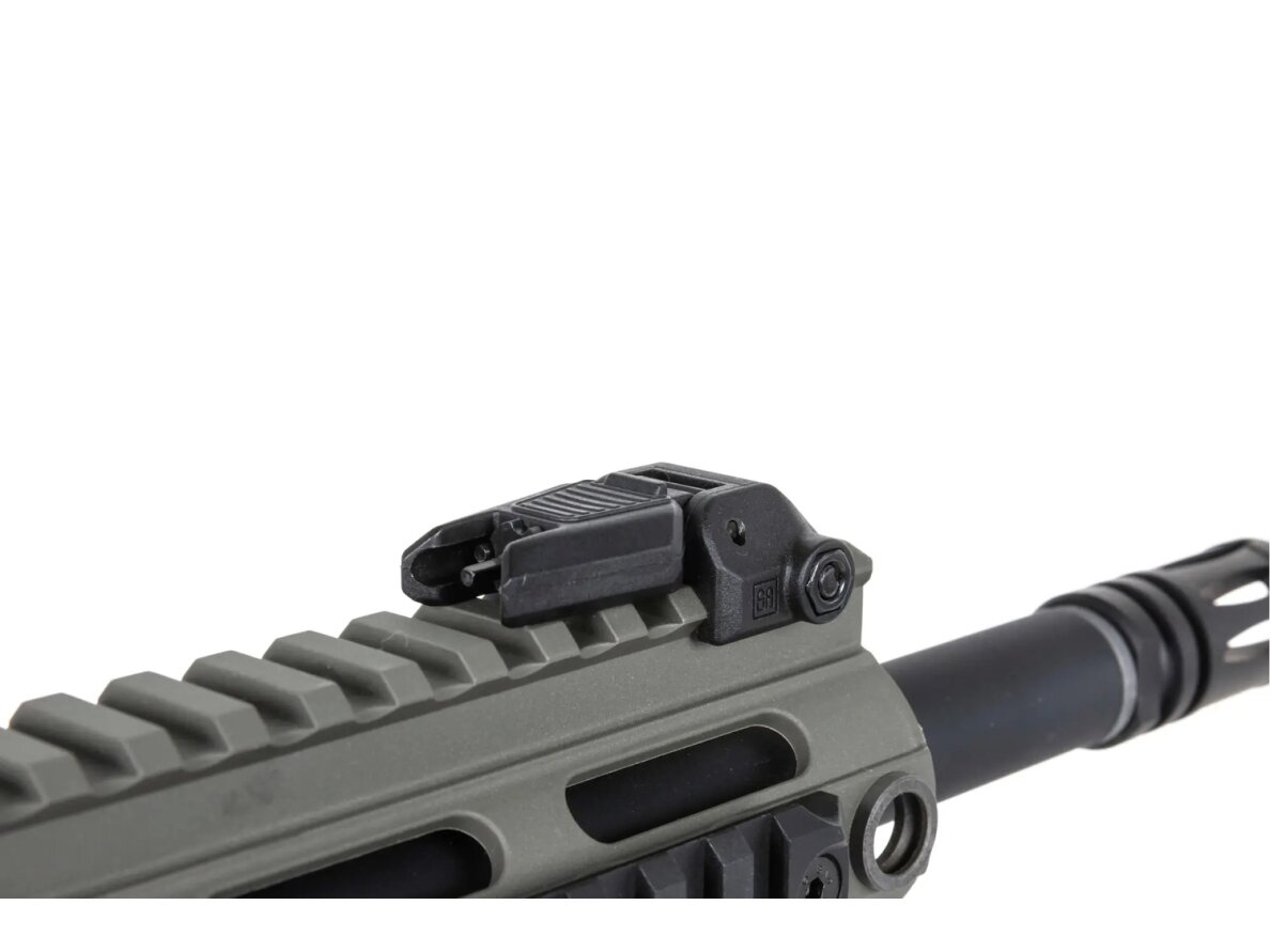 Specna Arms SA-F04-RL FLEX™ Gen.2 BLDC™ HAL ETU™ Light Ops Stock/New Receiver Olive airsoft Carbine 9