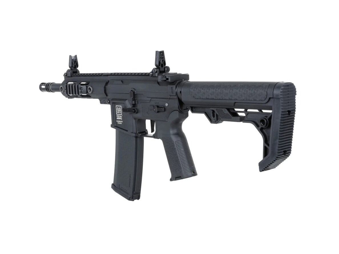 Specna Arms SA-F04-RL FLEX™ Light Ops Stock/ New Receiver HAL ETU™ Gen. 2 airsoft Carbine Black 1