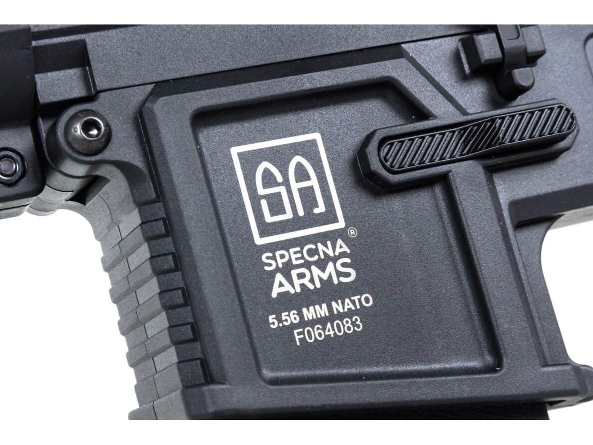 Specna Arms SA-F04-RL FLEX™ Light Ops Stock/ New Receiver HAL ETU™ Gen. 2 airsoft Carbine Black 7