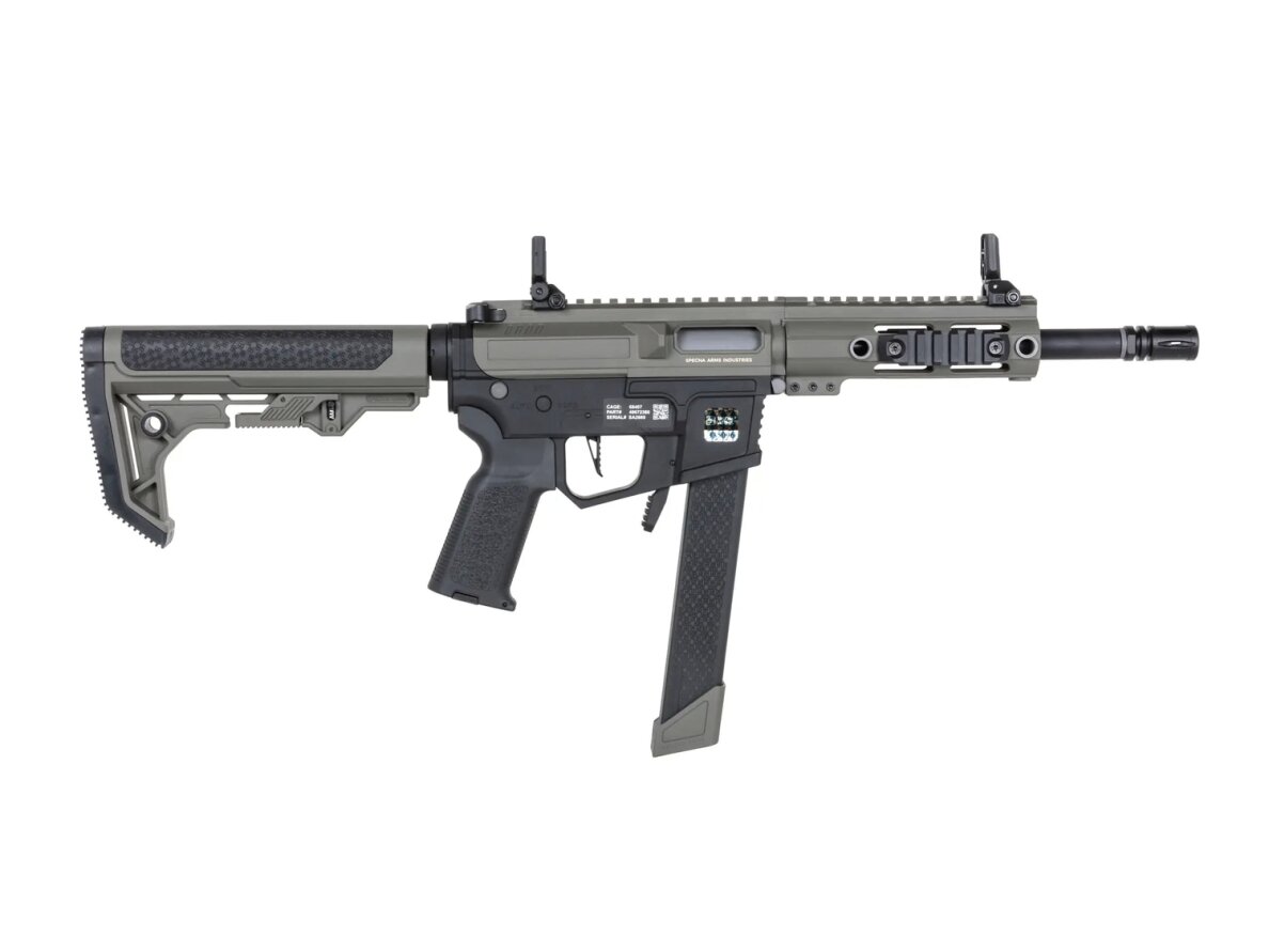 Specna Arms SA-FX01 FLEX™ Gen.2 BLDC™ HAL ETU airsoft Carbine Olive 9 Specna Arms SA-FX01 FLEX™ Gen.2 BLDC™ HAL ETU airsoft Carbine Olive 9