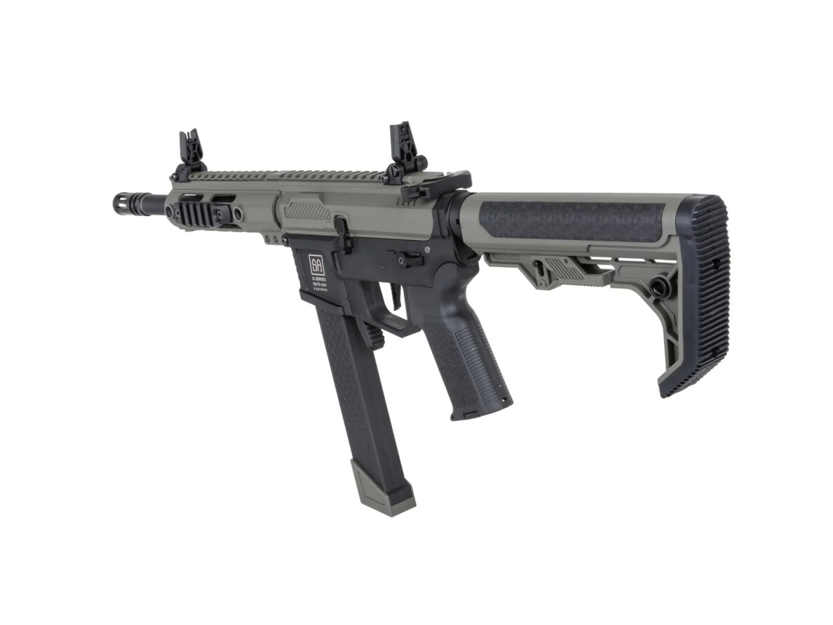 Specna Arms SA-FX01 FLEX™ Gen.2 BLDC™ HAL ETU airsoft Carbine Olive 1 Specna Arms SA-FX01 FLEX™ Gen.2 BLDC™ HAL ETU airsoft Carbine Olive 1