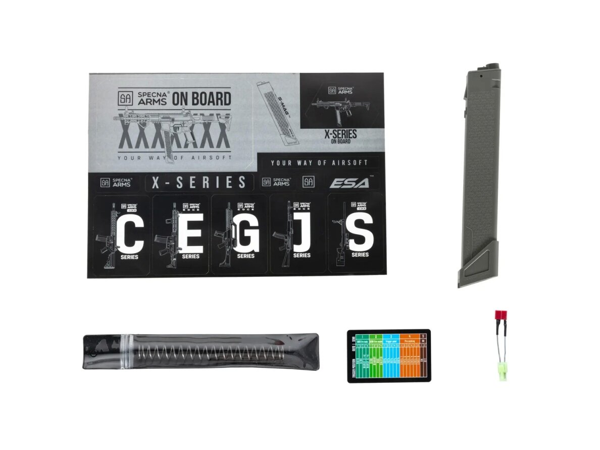 Specna Arms SA-FX01 FLEX™ HAL ETU Gen.2 airsoft Carbine Olive 17 Specna Arms SA-FX01 FLEX™ HAL ETU Gen.2 airsoft Carbine Olive 17