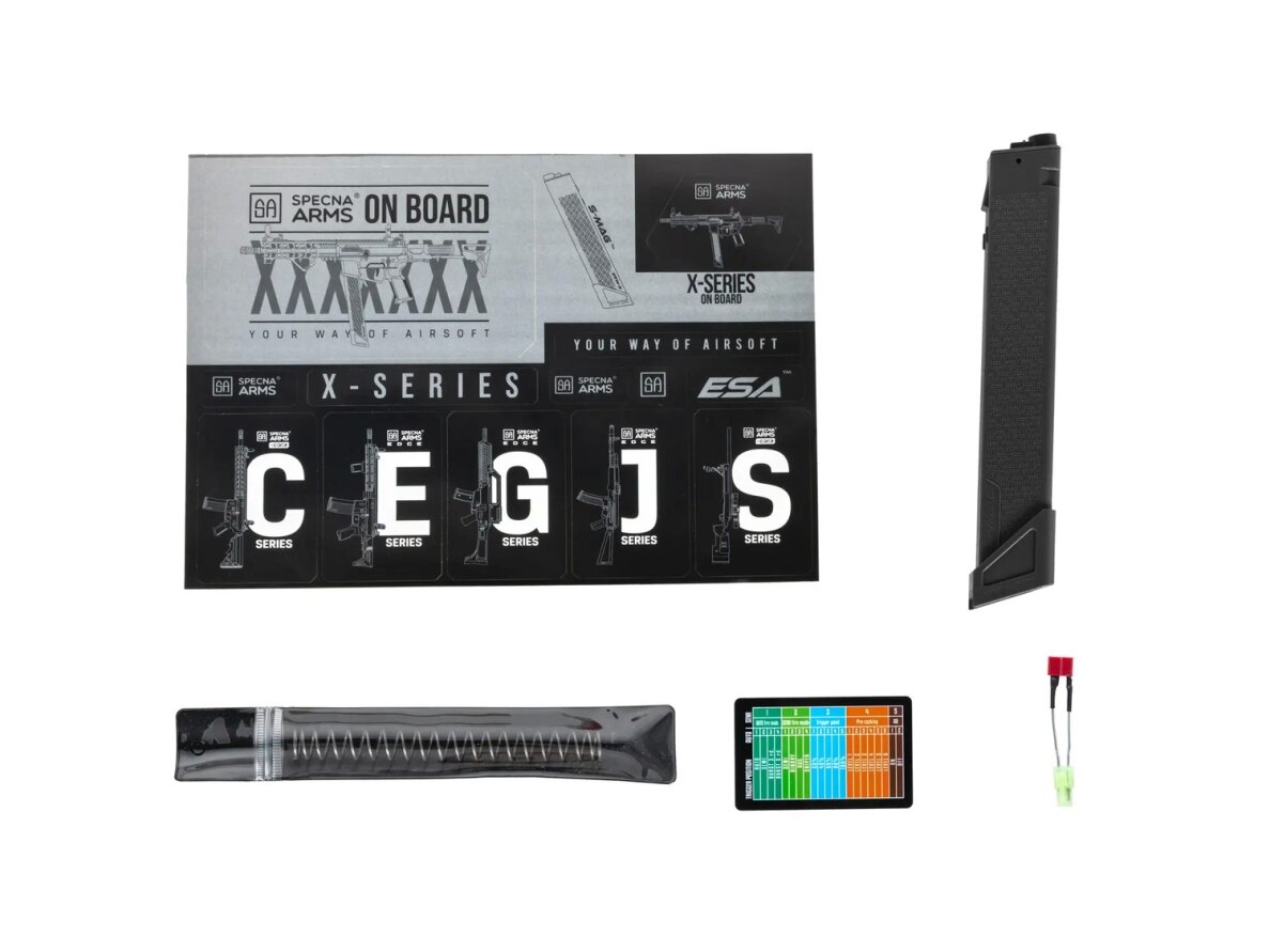 Specna Arms SA-FX02 FLEX™ HAL ETU Gen.2 airsoft Carbine Black 14 Specna Arms SA-FX02 FLEX™ HAL ETU Gen.2 airsoft Carbine Black 14