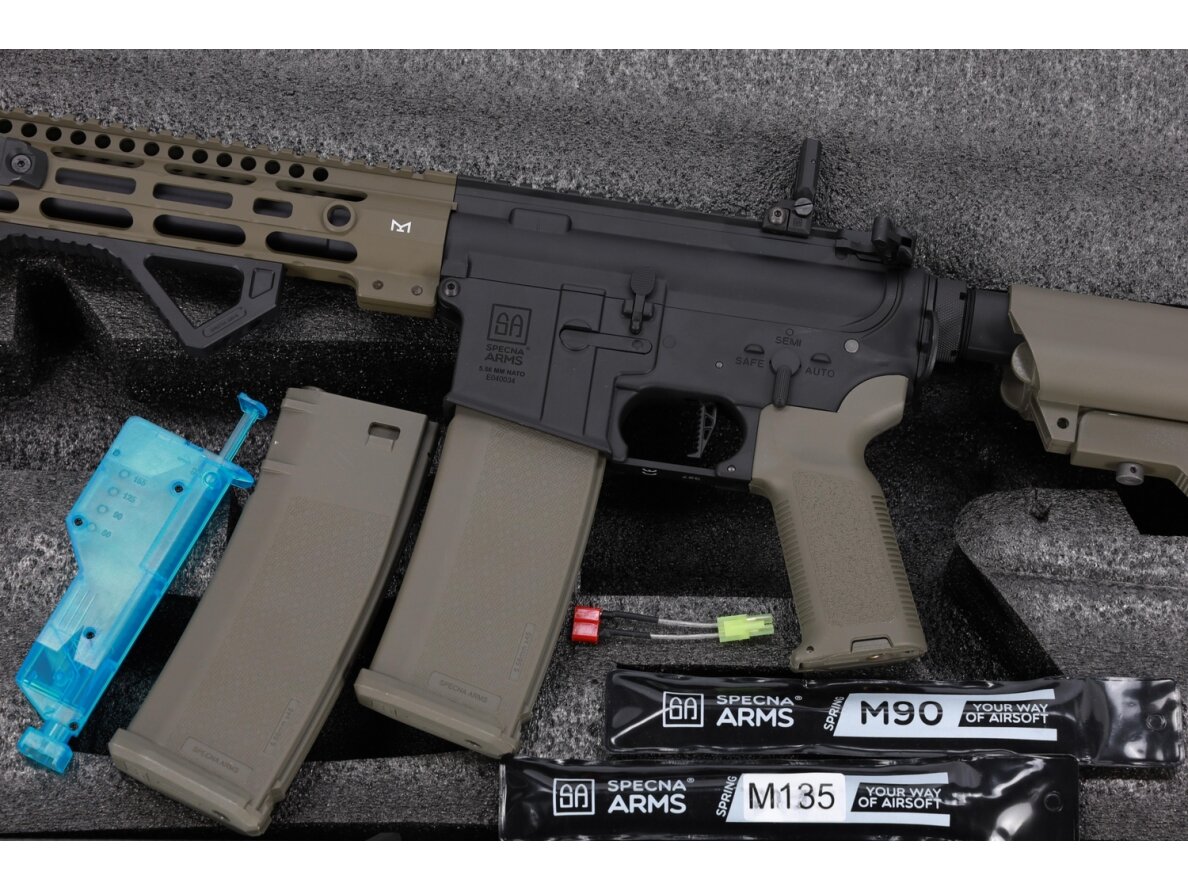 Specna Arms SA-P20 Prime™ Aster II ETU BLDC™ airsoft Carbine Olive 16