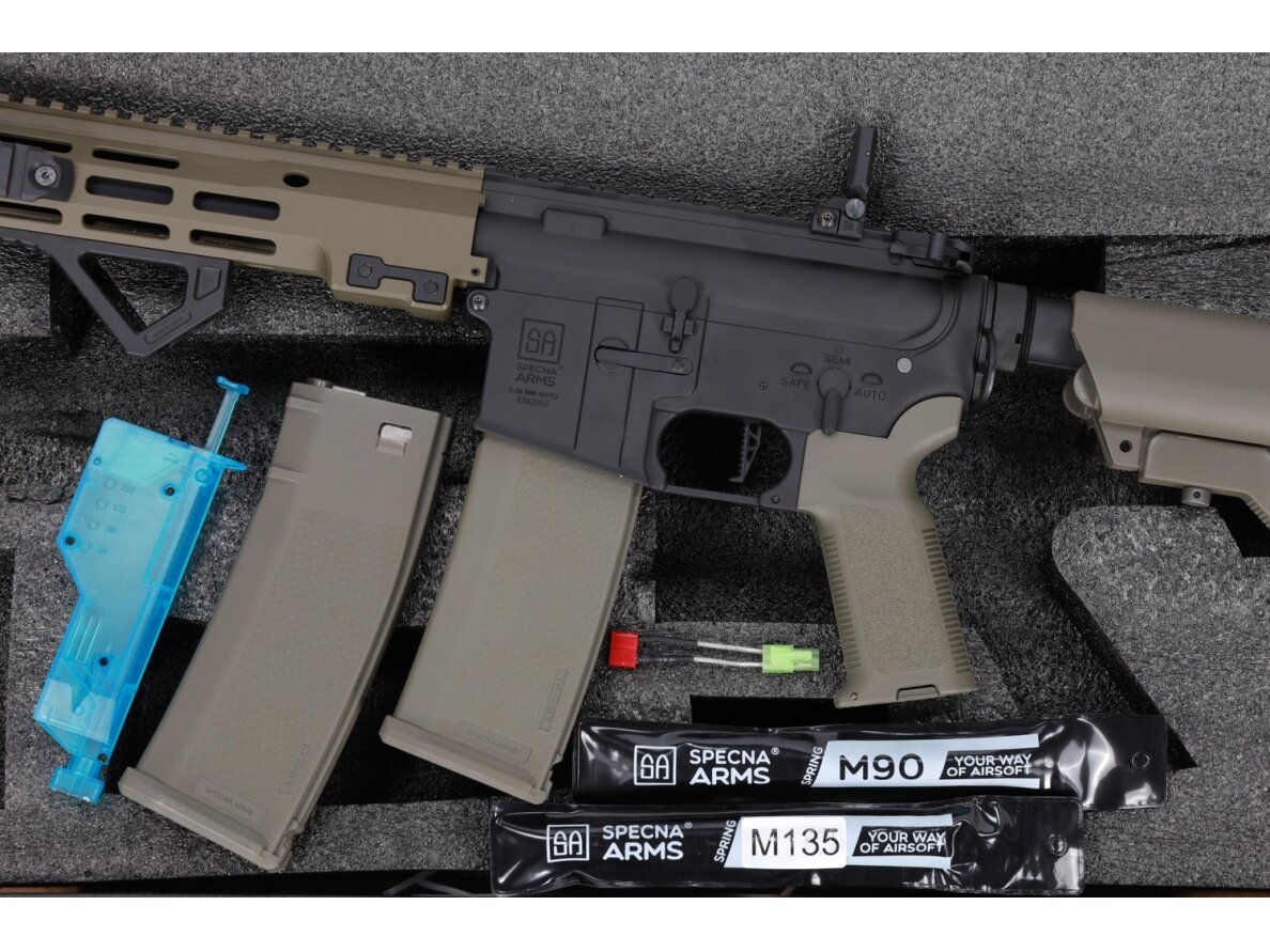 Specna Arms SA-P23 Prime™ Aster II ETU BLDC™ airsoft Carbine Olive 2