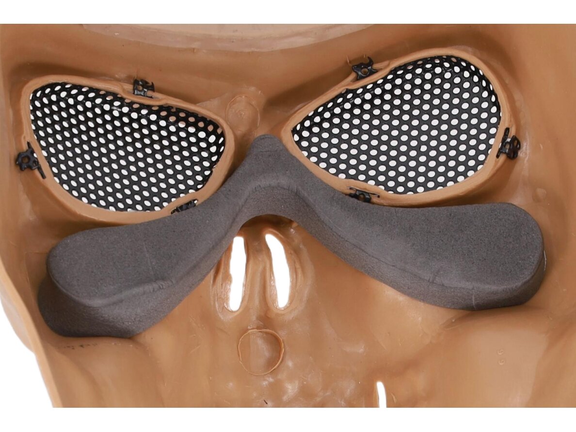 Specna Arms Skull-style mask – Tan 4 Specna Arms Skull-style mask – Tan 4