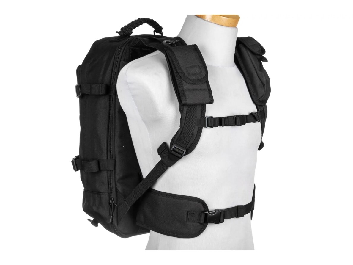 Specna Arms Tactical 30L Backpack Black 3 Specna Arms Tactical 30L Backpack Black 3