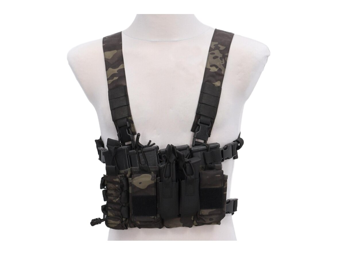 Specna Arms Tactical Adaptive Chest Rig Vest MC Black 1