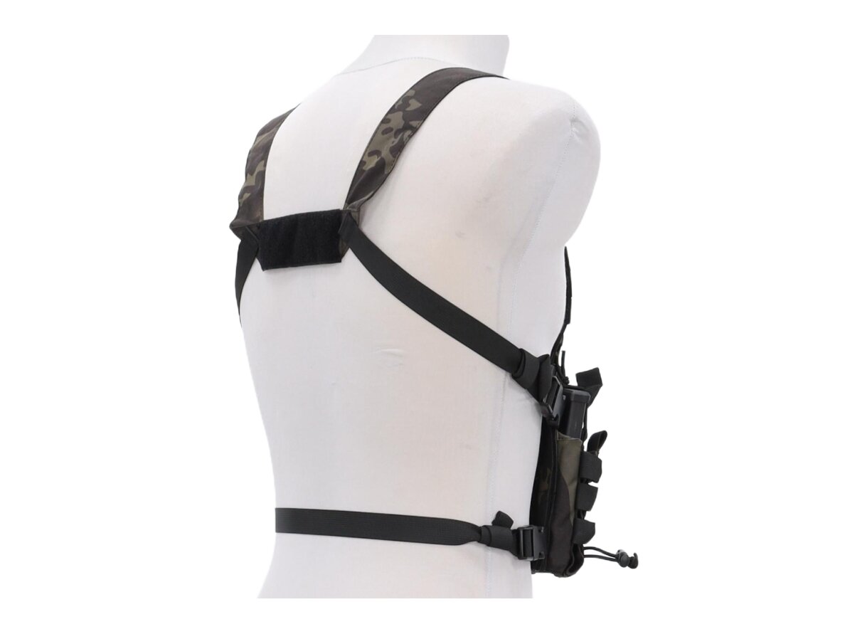 Specna Arms Tactical Adaptive Chest Rig Vest MC Black 5