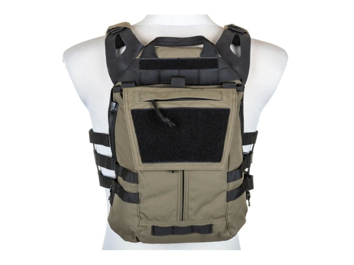 Specna Arms Tactical Plate Carrier type waistcoat with assault panel Ranger Green 1 Specna Arms Tactical Plate Carrier type waistcoat with assault panel Ranger Green 1